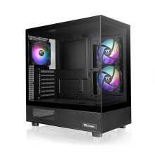 Thermaltake View 270 Plus Case PC Gaming Midi Tower Zwart Tempered Glass ARGB ATX