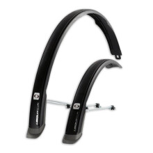 Conjunto de asas - Simpla - Ubiquit 5028 - Preto/Cinza - 28 polegadas - Fixo dianteiro e traseiro