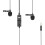 BOYA M1DM Dubbele microfoon lavalier - TRRS-uitgang - 4 m kabel 1