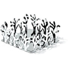 Alessi Mediterraneo Support en inox 18/10 brillant pour serviettes de table en papier
