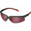3M 3M Solus 2000 Schutzbrille - Rot - S2024AS-RED - Reflexionselemente - Kratzfester Schutz 1
