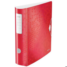 Raccoglitore - LEITZ - 11060026 - Rosso - Dorso 82 mm - 2 anelli