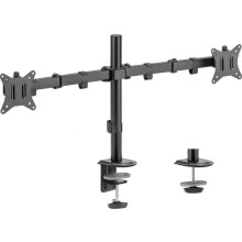 Bureau steun - SENSE7 - FLOAT DOUBLE - 2 monitoren 17–32" - VESA 75x75/100x100 - Rotatie 180/Kantel 90