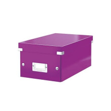 Scatola per riporre DVD - LEITZ - Click&Store - Cartone plastificato - Viola