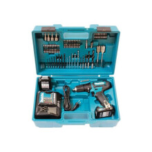 Boormachine met slagfunctie - Makita - HP333DSAX1 - Draadloos - 2 accu's 12 V - 2 Ah + oplader