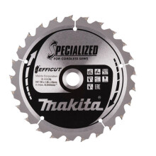 Lâmina de serra circular MAKITA E-11178, T.C.T Efficut, 190 x 20 mm, 25 dentes, para madeira