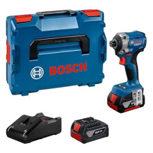 Aparafusadora de impacto - Bosch Professional - GDR 18V-215 - 2 baterias 4.0Ah - 3300 rpm - Mandril metálico