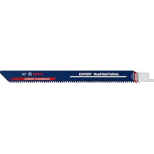 Zaagbladen - BOSCH - Expert 'Hard Nail Pallets' - 225 mm - 10 stuks - Carbide