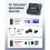BOYA BOYAMIC 2 Mini Microfoon Mobiel voor iPhone/Android/PC, USB-C Lavalier Microfoon met AI ruisonderdrukking 3