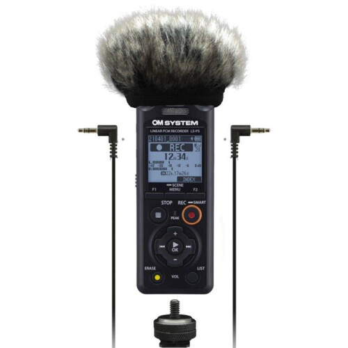 Recorder - OM SYSTEM - LSP 5 - Microfoon TresMic II - Bluetooth - 37 uur autonomie