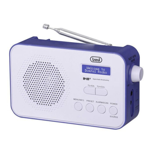 Radio portatile - Trevi - B0846GJ7CF - DAB/DAB+ - Ricaricabile - Schermo LCD