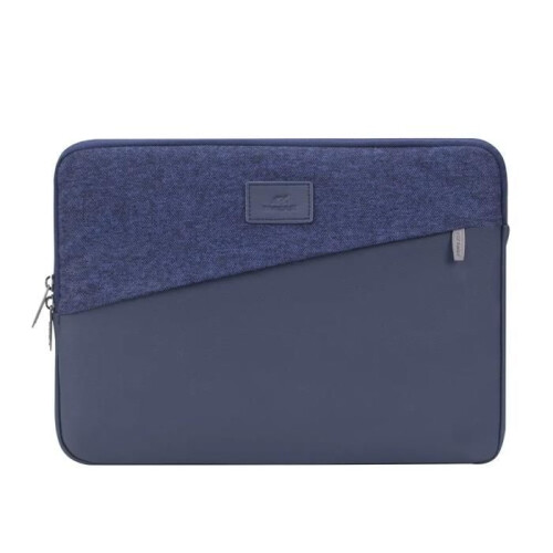 Pochette - RIVACASE - 7903 - Azul - Couro sintético - Compatível com MacBook Pro 13" 2