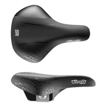 Kindersattel SELLE ROYAL Froggy Junior - Handgefertigt - Foam Matrix - ICS-System - Ohne Schienen - Schwarz
