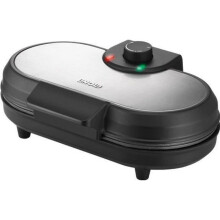 Crepera UNOLD 48165 - Recubrimiento antiadherente - 1000 Watt - Negro