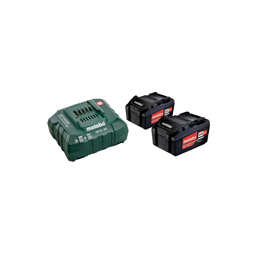 Metabo Basis-Set 2 x 4.0 Ah - Image 5