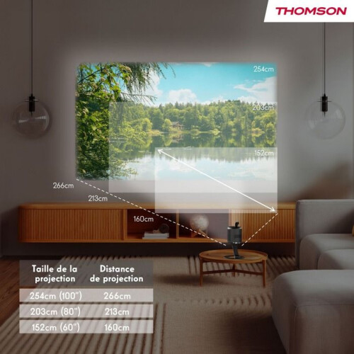 Projetor de vídeo Thomson LED VEGA PG35B 1
