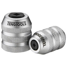 Links-Drehung 1/4" - TENG TOOLS - M140072 - für Gewindeschneider M5-M12 - Chrom-Vanadium-Stahl - Torx-Bits