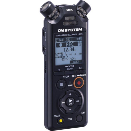 Recorder - OM SYSTEM - LSP 5 - Microfoon TresMic II - Bluetooth - 37 uur autonomie 2