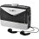Lettore di cassette portatile Reflexion WMR01BK nero-argento 1