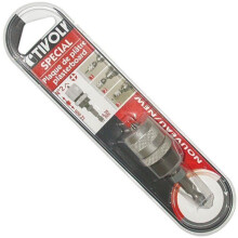 Porta-bits para gesso cartonado - Tivoly - 180 mm - PHILIPS No. 2 bit - Ajuste de profundidade simplificado