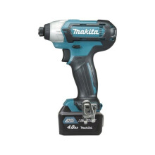 Parafusadeira de impacto - MAKITA - TD110DSMJ - Sem fio - 10,8 V - Li-Ion 4,0 Ah