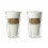 LEOPOLD VIENNA Set de 2 verres double paroi Latte Macchiato 280ml 1