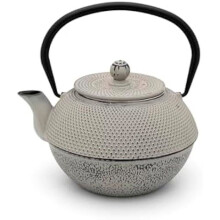 Teiera - BREDMEIJER - Jang - 1,1L - Ghisa - Grigio - Smalto interno