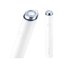 Booster Pro Mini Weiß - Gesichtspflegewerkzeug für zu Hause - Glow für glasige Haut, fördert die Aufnahme von Hautpflegeprodukten.