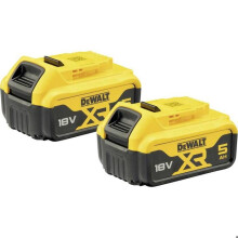 DEWALT DCB184P2-XJ Batterie für 18 V 5 Ah Li-Ion Werkzeuge