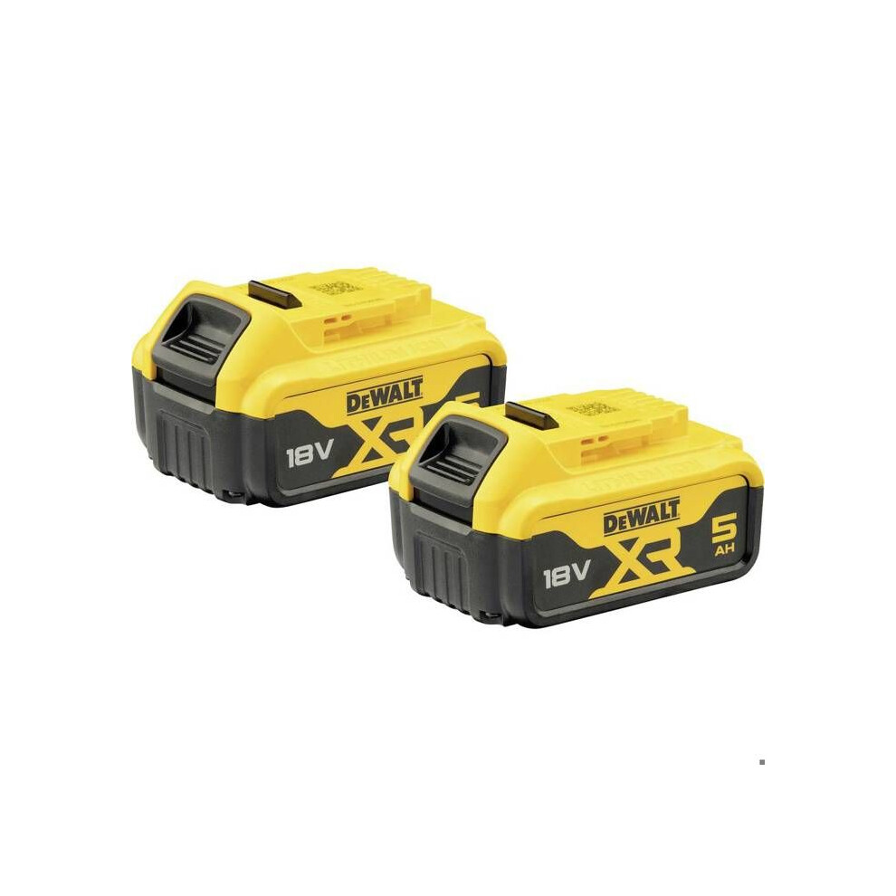 Dewalt DCB184P2-XJ 18 V 5 Ah Battery Set - Bild 9