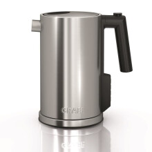 GRAEF WK900 ohjelmoitava sähkökeitin - Ruostumaton teräs - 1.2L - 3 lämpötilatasoa - 2015W