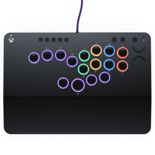 Turtle Beach Manette de combat sans levier - Xbox - Victrix Pro KO Leverless Fight Stick - Gris 1