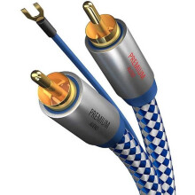Cavo Phono - Inakustik - Premium - 0,75 m - Blu - Audio