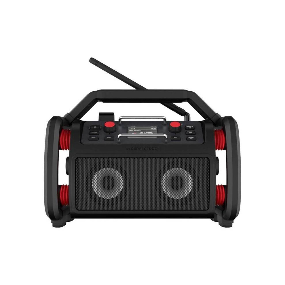 Perfectpro Rockpro Baustellenradio Dab+, Fm Aux, Bluetooth, Usb Mit Akku-Ladefunktion, Stoßfest - Bild 5