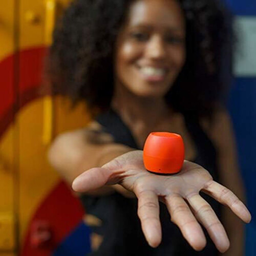 Caixa de som sem fio - BOOMPODS - Zero - Cor laranja - Design compacto - Som de qualidade 1