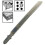 Klinge - WILPU - ALT. 5 mm 75 d.2 - Holz - Packung mit 5 1