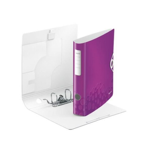 LEITZ Raccoglitore a Leva 180 60mm Retrochic Viola 2