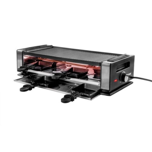 Raclette - UNOLD - Delice Basic - 8 personnes - Acier inoxydable - Anti-adhésif Greblon 1