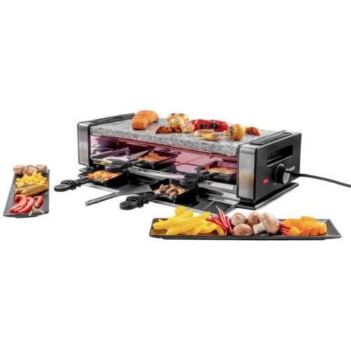 Raclette - UNOLD - Delice Basic - 8 personnes - Acier inoxydable - Anti-adhésif Greblon 2