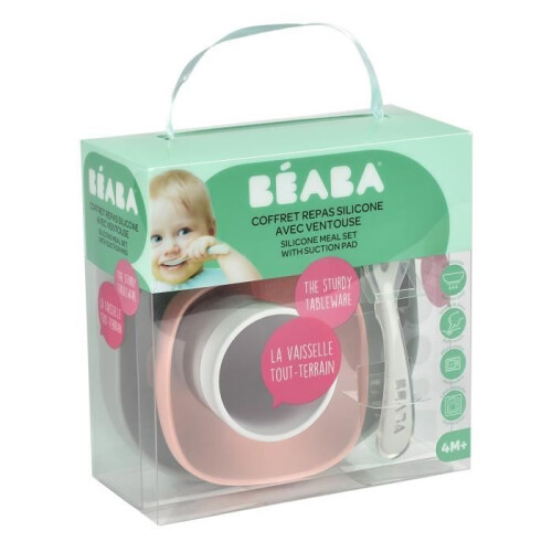 BEABA Béaba Set Pasti Silicone 4 pezzi Eucalipto 2
