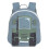 Rucksack - Lässig - About Friends Tiny Backpack - Blau grau/Olive - 20x26x8 cm - 143g 1