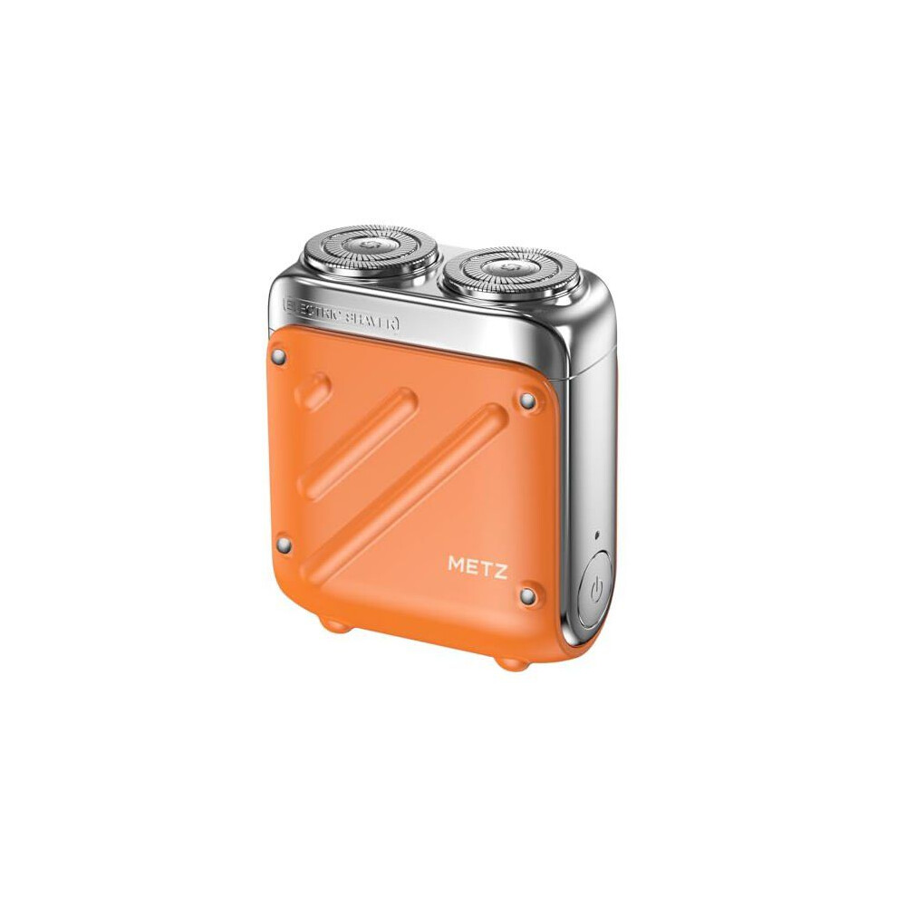 Elektrischer Rasierer - METZ - Modell 3 - Wasserdicht IPX7 - 9000 U/min - Akkulaufzeit 60 Tage