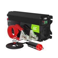 Convertisseur de Tension - Green Cell - 500W/1000W - DC 24V Ă AC 230V - SinusoĂŻdal - Voyage, Camping