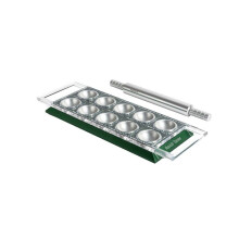 Moule à ravioli - MARCATO - RT-RSO - aluminium anodisé - 10 raviolis 5x5 mm - rouleau et grille amovible