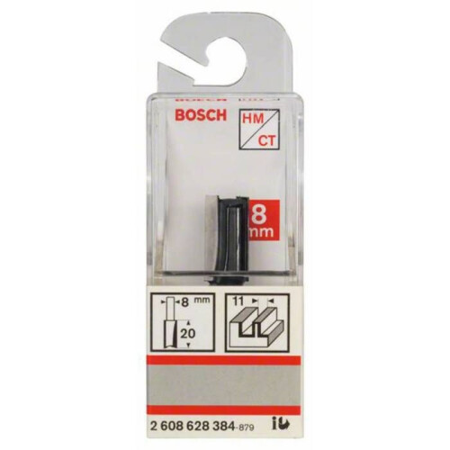 Bosch Frees - Bosch - 2 608 628 384 - Ø 8 mm - Lengte 51 mm - Diameter 11 mm 1