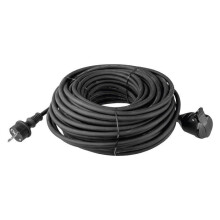 Verlengsnoer - Emos - H07RN-F3G - 10 m - Rubber - IP44 - Kindveilig