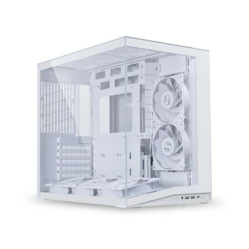 PC Behuizing - Lian-Li O11D Mini V2 - Wit - Mini Toren - Gehard glas 2