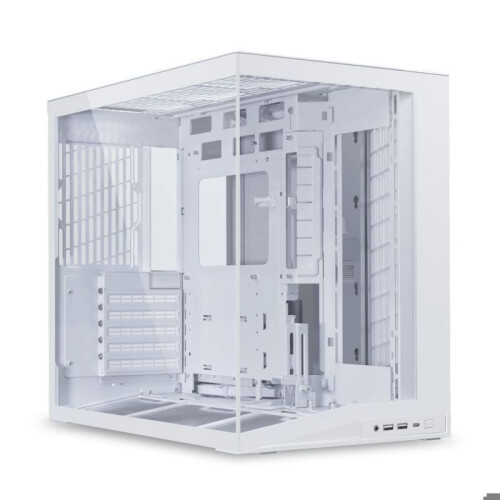 PC Behuizing - Lian-Li O11D Mini V2 - Wit - Mini Toren - Gehard glas