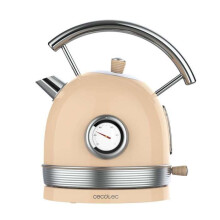 Cecotec ThermoSense Sähkökannu 420 Vaaleanbeige, 1,8 l kapasiteetti, 2200 W, lämpömittari, 360 pohja