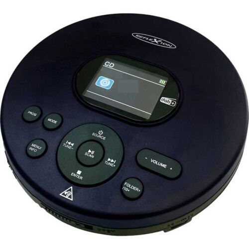 Lettore CD portatile Reflexion PCD540DAB/BK CD, CD-R, CD-RW, MP3 nero